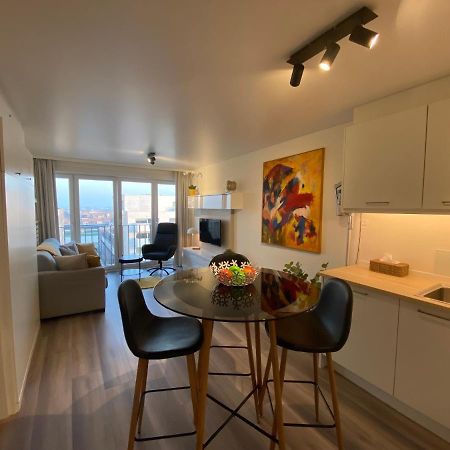 Moderne studio aan zee Lejlighed Oostende Eksteriør billede