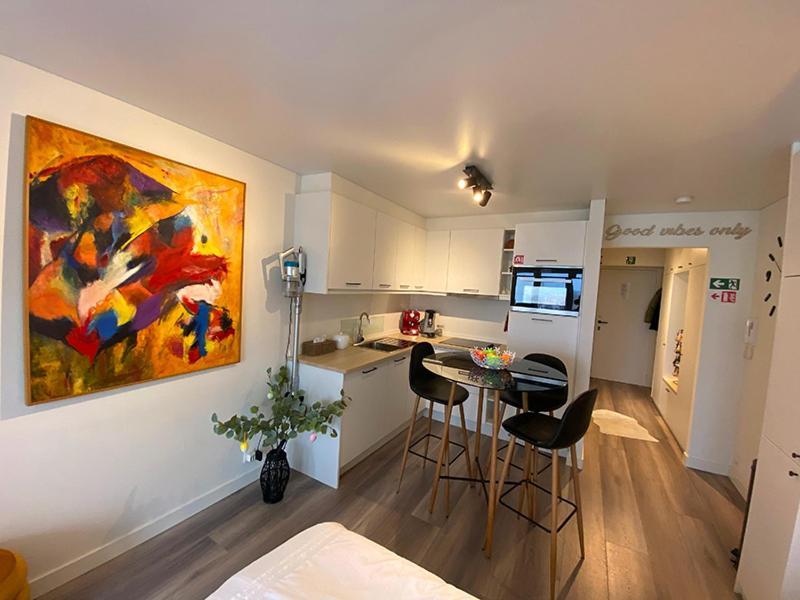 Moderne studio aan zee Lejlighed Oostende Eksteriør billede