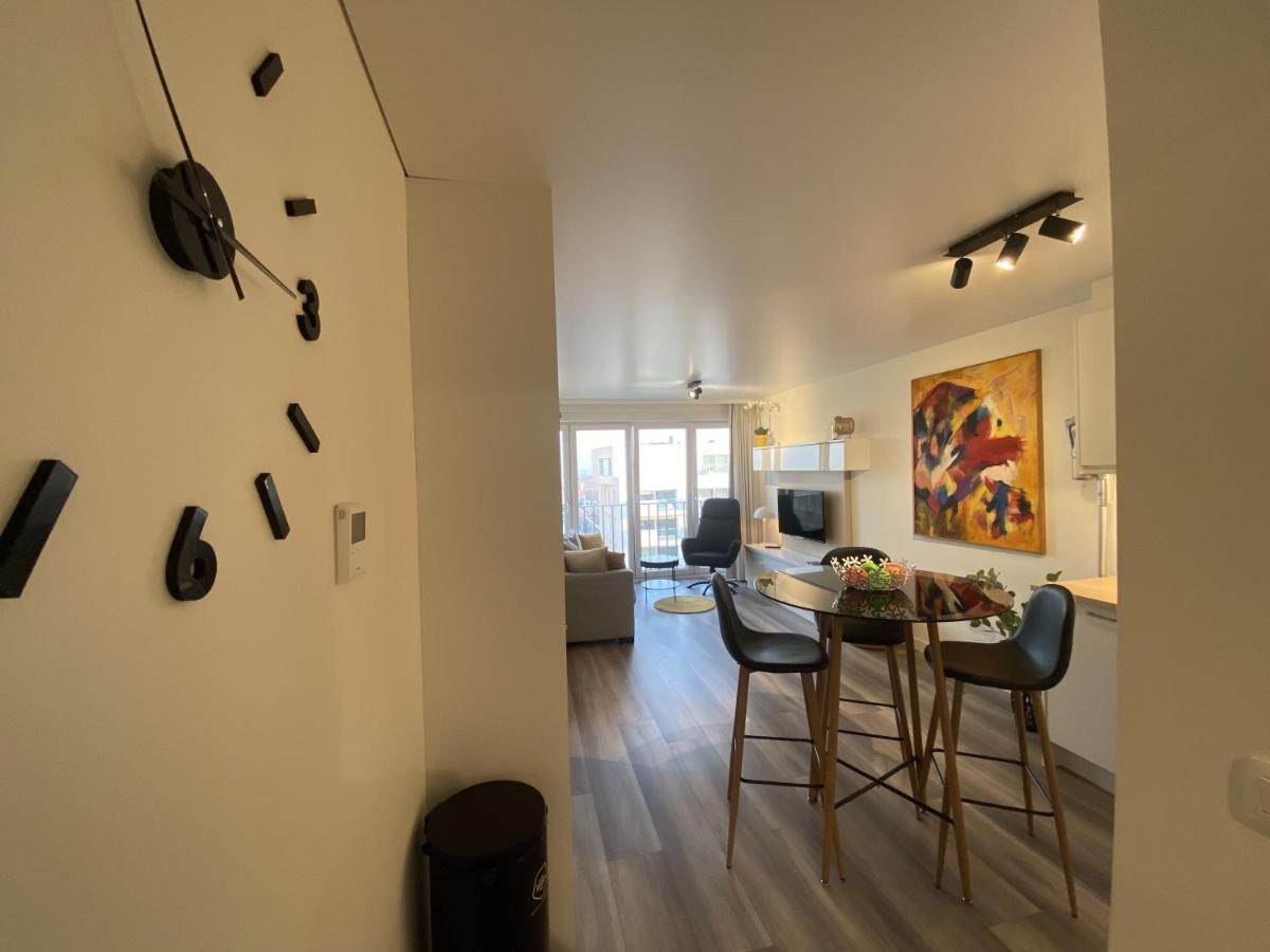 Moderne studio aan zee Lejlighed Oostende Eksteriør billede
