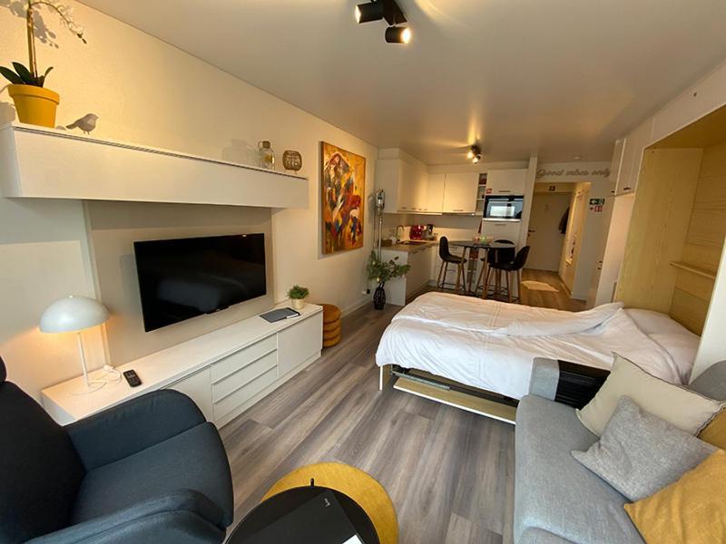 Moderne studio aan zee Lejlighed Oostende Eksteriør billede