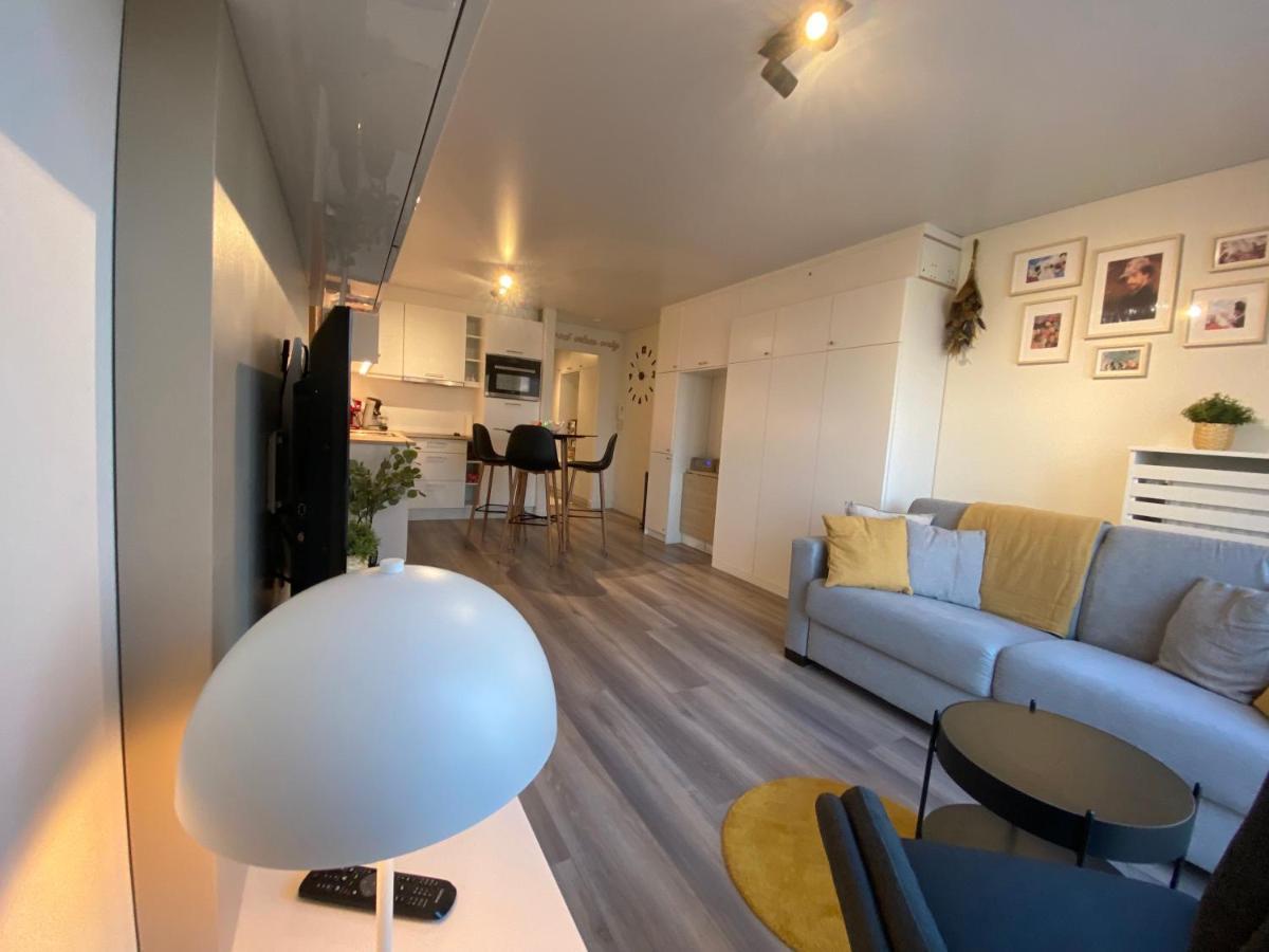 Moderne studio aan zee Lejlighed Oostende Eksteriør billede
