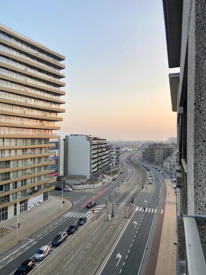 Moderne studio aan zee Lejlighed Oostende Eksteriør billede