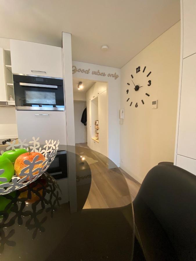 Moderne studio aan zee Lejlighed Oostende Eksteriør billede
