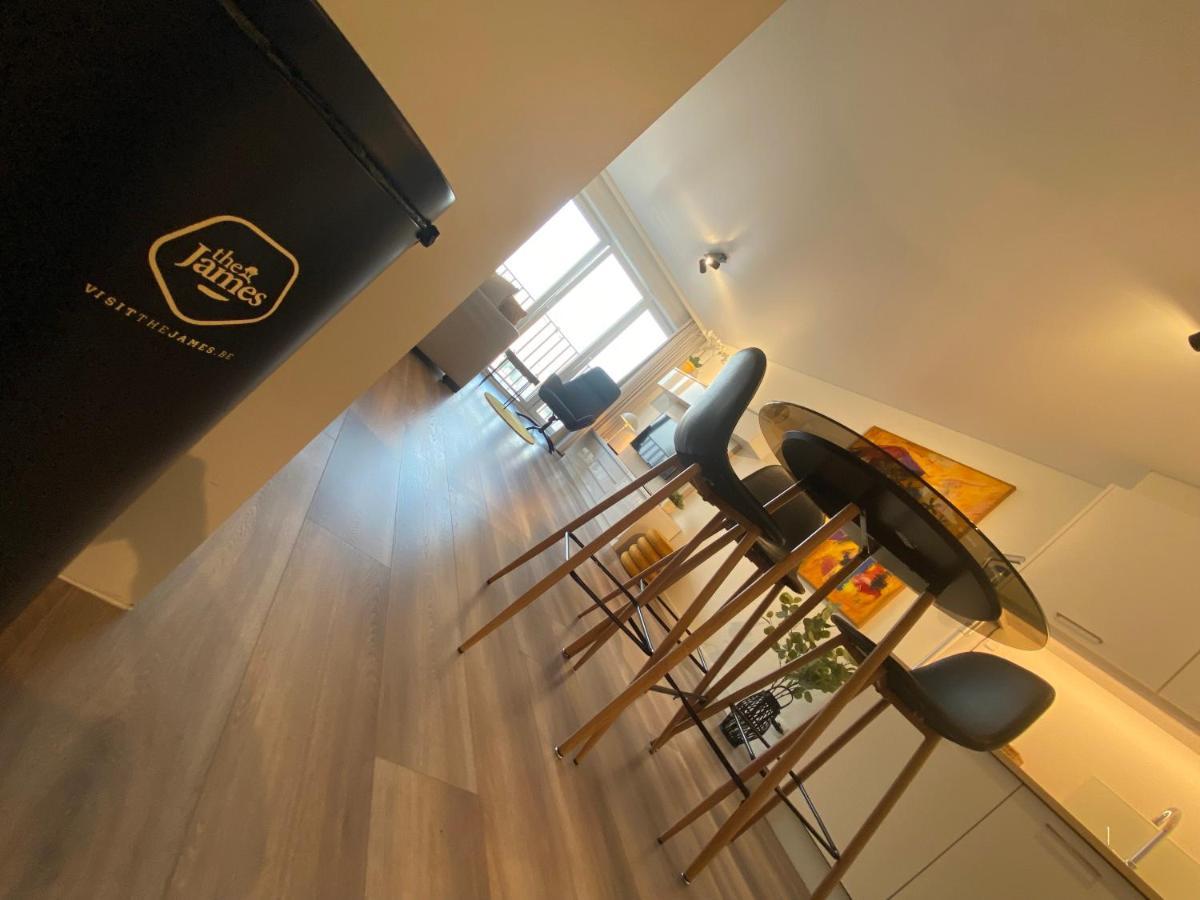 Moderne studio aan zee Lejlighed Oostende Eksteriør billede