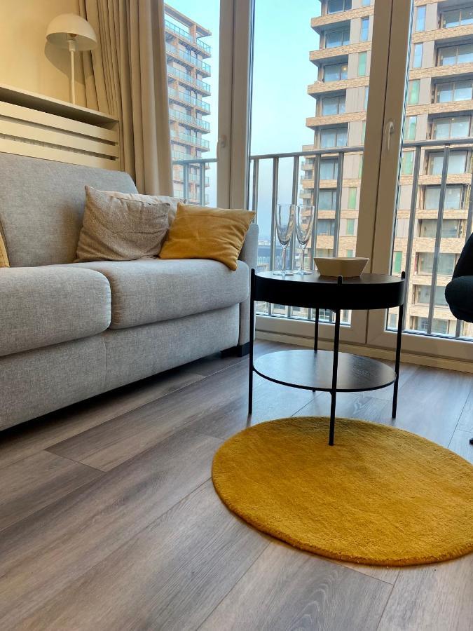 Moderne studio aan zee Lejlighed Oostende Eksteriør billede