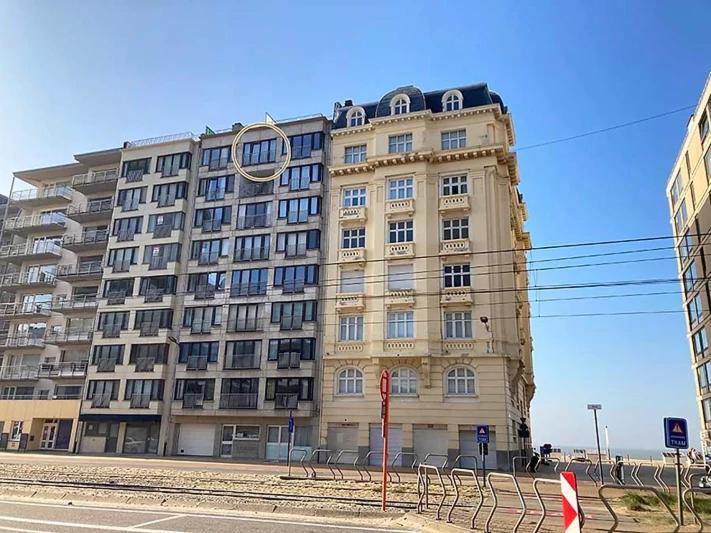Moderne studio aan zee Lejlighed Oostende Eksteriør billede
